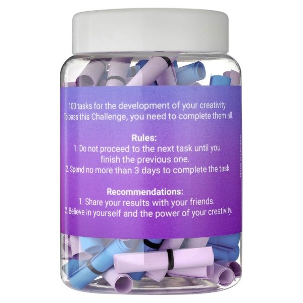 Баночка з записками Bene Banka Creativity Challenge (англ.) BB10EN