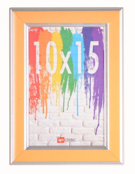 Рамка для фото Арт-Сервіс ЭА-01197 10x15 см жовтий 