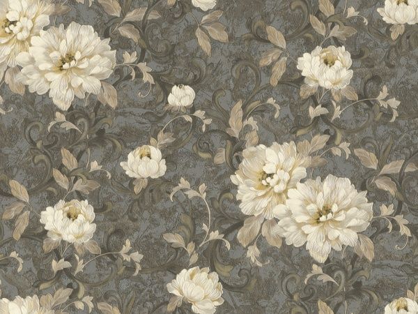 Обои виниловые на флизелиновой основе Славянские обои Le Grand Platinum Эдельвейс 4514-10 1,06x10,05 м