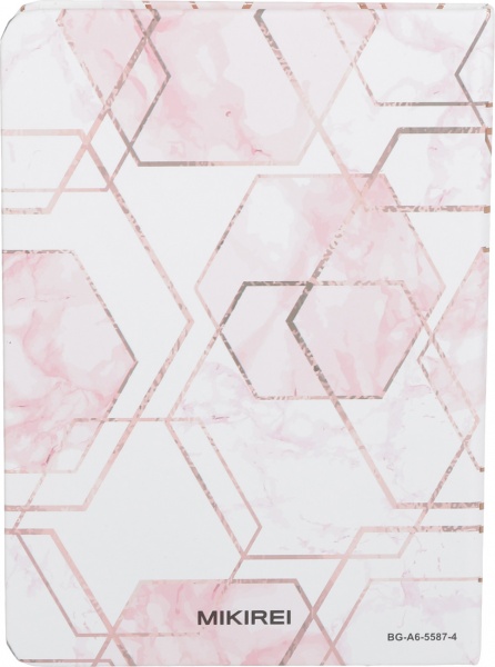 Блокнот Рожевий мармур 4 14,5х10,5 см