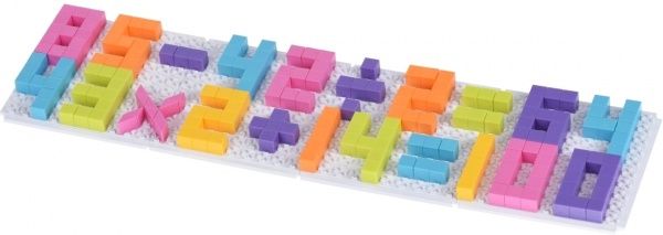 Пазл Same Toy Colourful designs Digital & English 5993-4Ut