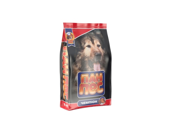 Корм сухий для службових, спортивних, мисливських собак, що зазнають високих навантажень для усіх порід Чемпіон 10 кг