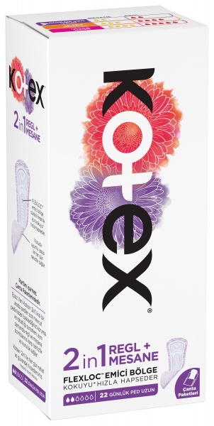 Прокладки ежедневные Kotex 2 в 1 16 шт.