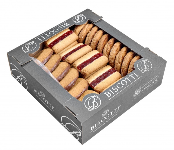 Печенье Biscotti Фраголино Микс 550 г 