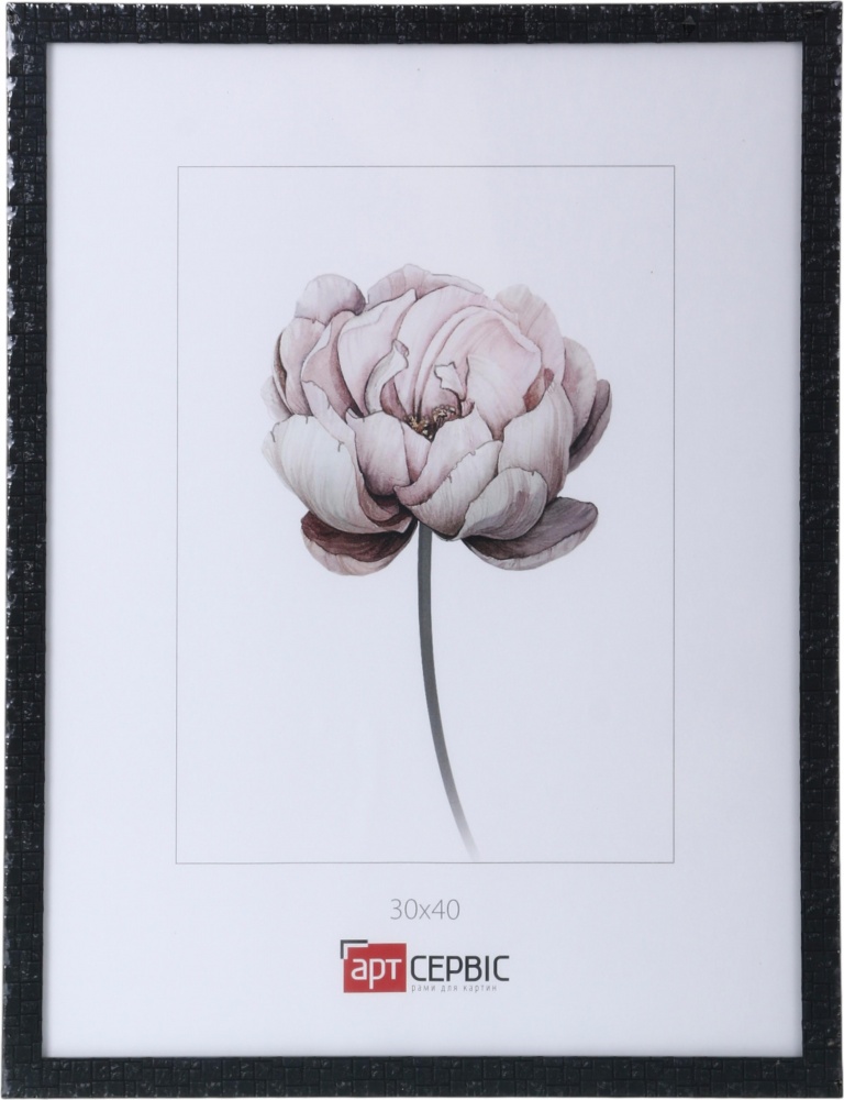 Рамка для фото Арт-Сервіс ЕА-01911 1 фото 30х40 см чорний