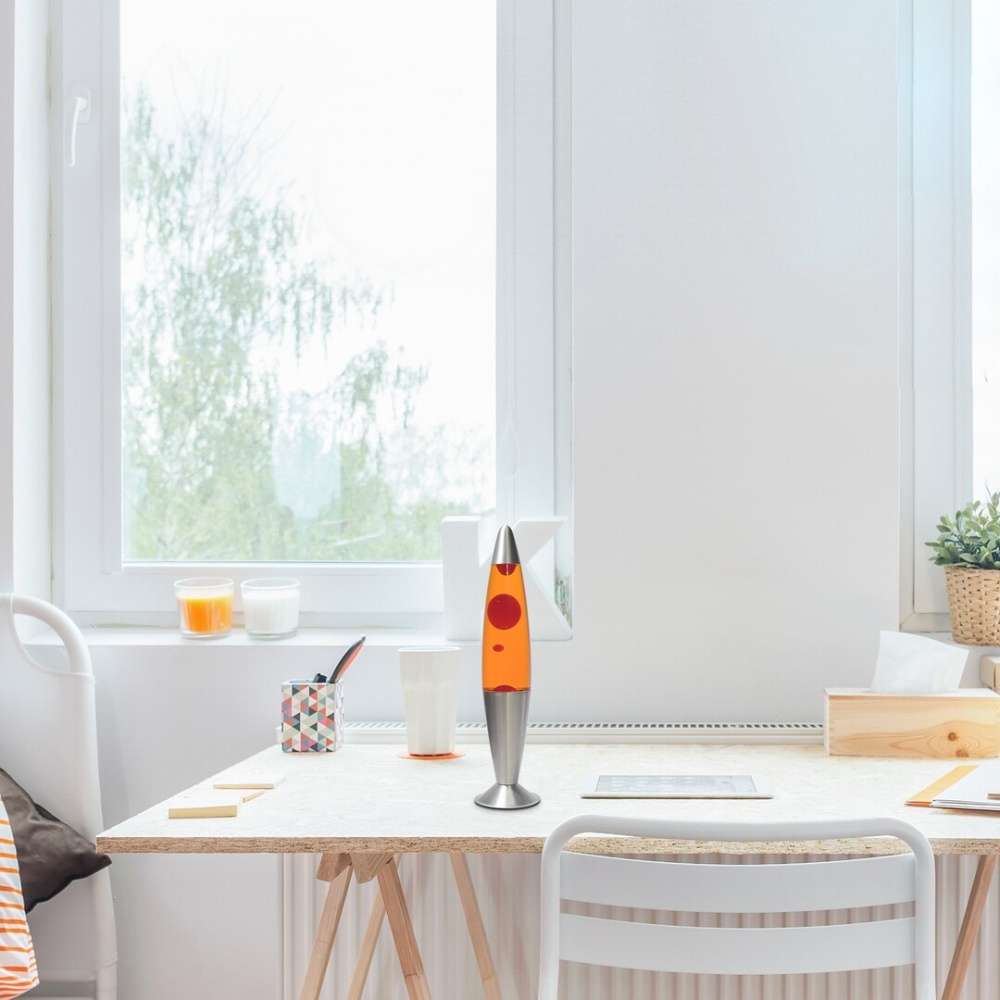 Светильник-ночник LED Rabalux Lollipop3 25 Вт серебряный/оранжевый/красный 76107