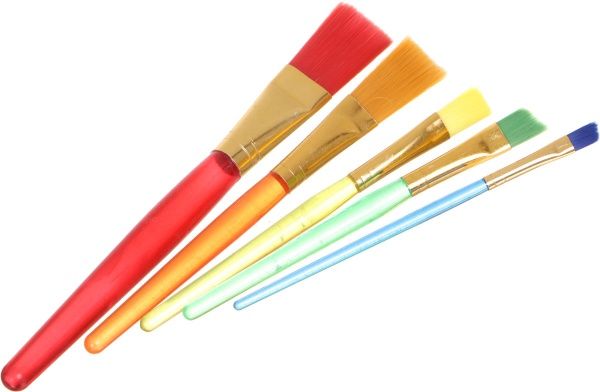 Набор кистей 5 шт. ворс синтетика Nota Bene 
