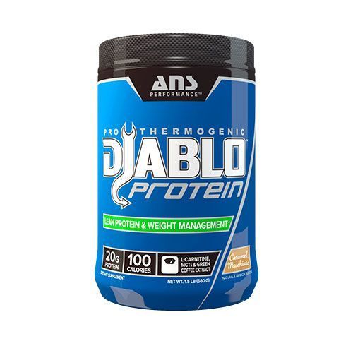 Протеин ANS Diablo Diet Protein US карамельный макиато 680 г 