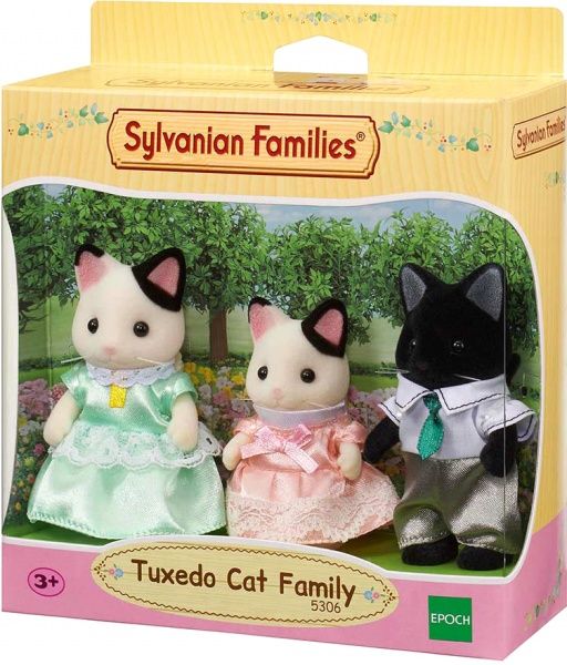 Набір фігурок Sylvanian Families Сім'я котів в смокінгу 
