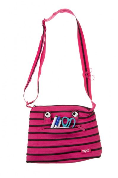 Сумка через плечо Zipit Monsters Pink Begonia&Black Teeth