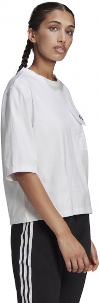 Футболка Adidas TEE GN4251 р.40 білий