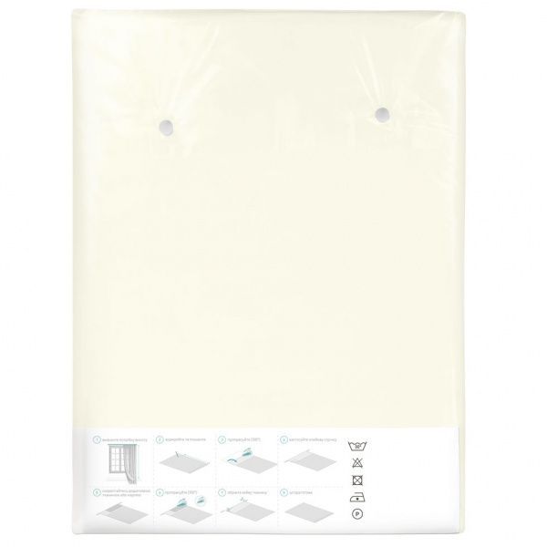 Гардина Crep 400х285 см кремовий Decora textile