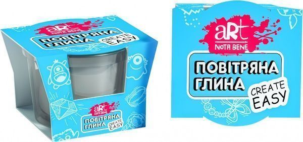 Глина воздушная Nota Bene 120 мл серая