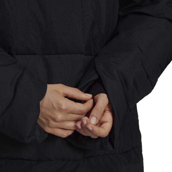 Пальто Adidas W BIG BAFFLE C GT6539 р.XL чорний