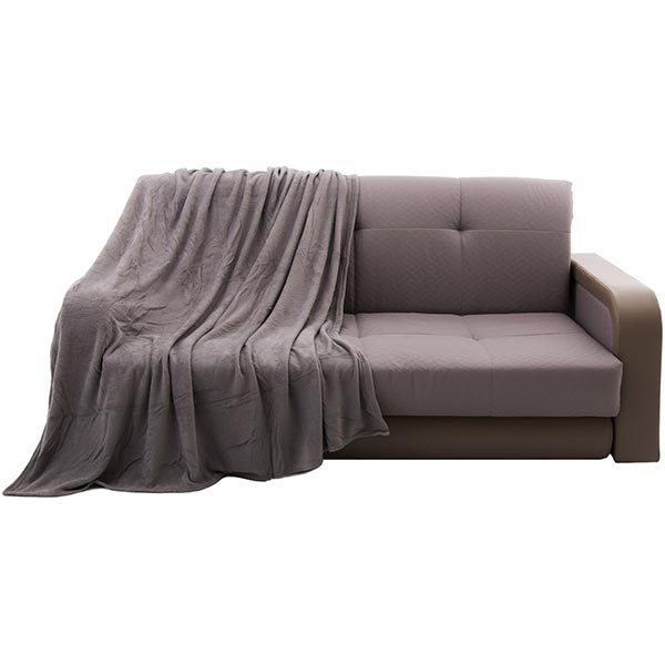 Плед мікрофібра Underprice темно-сірий 160x200 см