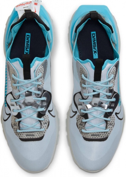 Кроссовки Nike REACT VISION PRM 3M CU1463-003 р.41 голубой