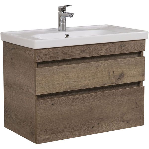 Тумба Аква-Родос Винтаж (аликанте) 80 см с умывальником Frame (консольная)