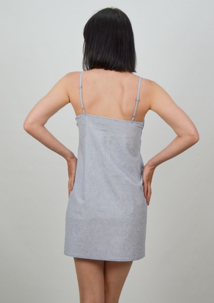 Ночная рубашка Roksana Ketrin №1103/69002 р.XS серый
