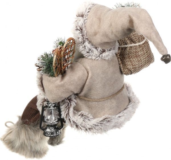 Декоративная фигура Дед Мороз сидячий S1807C 40 см 