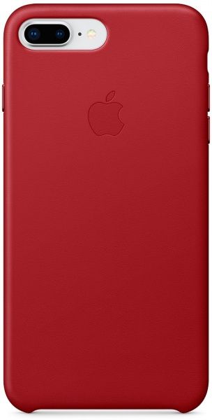 Чохол Apple для Apple iPhone 8 Plus/7 Plus red (MQHN2ZM/A) Leather Case