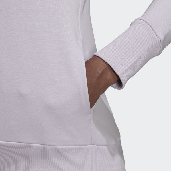 Джемпер Adidas W BOS LONG HD FI4633 р. M фіолетовий