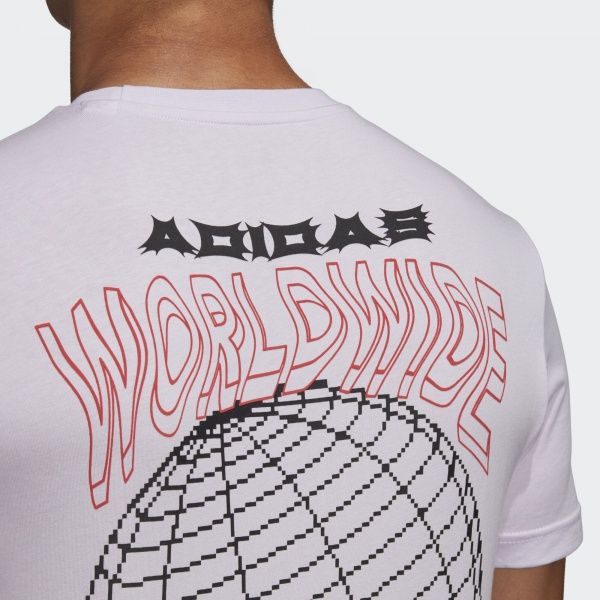 Футболка Adidas PACK Multi Hit FN1729 2XL фіолетовий