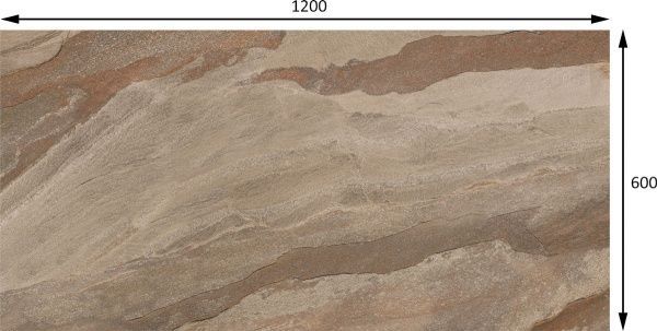 Плитка Allore Group Slate Gold F P R Mat 60x120 