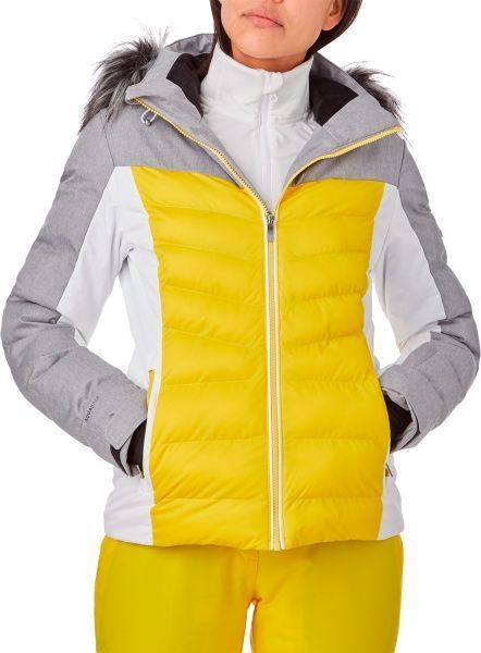 Куртка McKinley Geena wms 408212-903911 42 сіро-жовтий