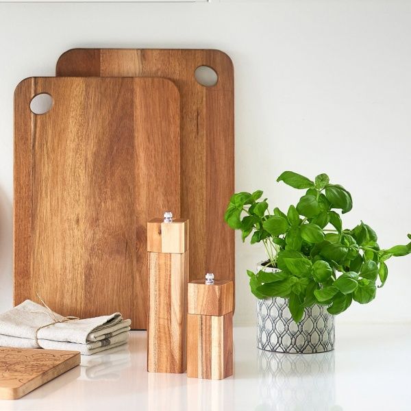 Мельница для соли и перца акация 5x5x21,3 см 25568 Zeller