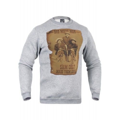 Свитшот P1G Sam Colt [1232] Iron Grey S 