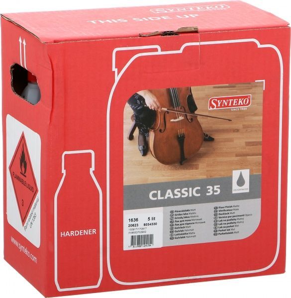 Лак паркетний CLASSIC 35 SYNTEKO мат 5 л