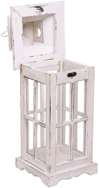 Подсвечник-фонарь Сидней 16х16х46 см CW17W148A-S