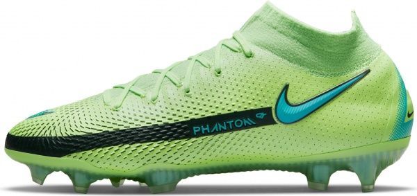 Бутсы Nike Phantom GT Elite Dynamic Fit FG CW6589-303 р. US 7 лайм