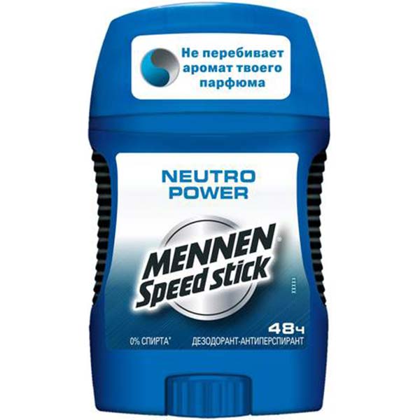 Дезодорант стік Mennen Speed Stick Neutro Power 50 г