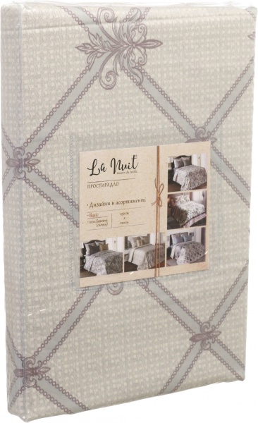Простынь Basic ассорти 220x230 см в ассортименте La Nuit 