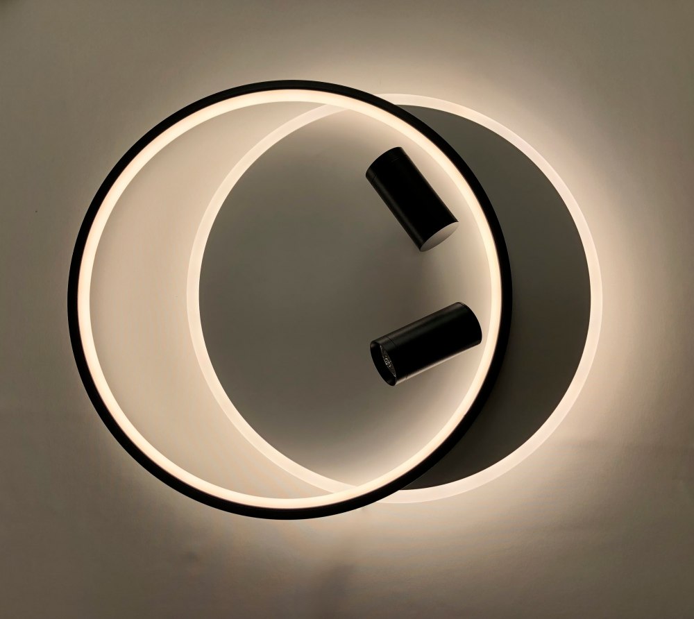 Люстра світлодіодна Luminaria 4x90 Вт LED-модуль білий із чорним GEOMETRIA DOWNLIGHT 90W 2R