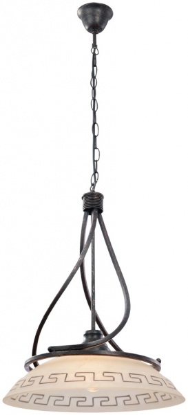 Подвес Globo RUSTICA 1xE27 бежевый/черный 6884 