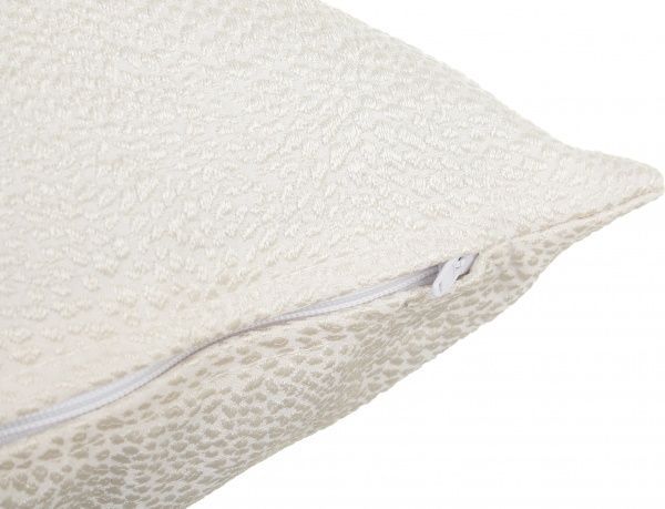 Наволочка декоративна Boa 50x50 см айворі Textilia 