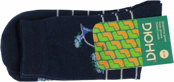 Шкарпетки дитячі Duna 4В 456 р.22 синій 