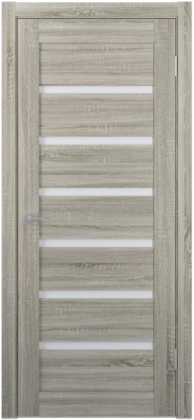 Дверное полотно Unidoors FM 06 ПО 600 мм грей сонома 