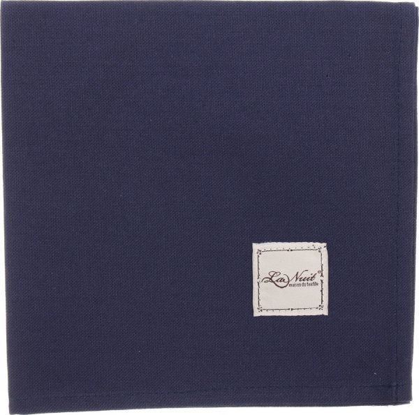 Серветка La Nuit Шарлота 40x40 см темно-синій 