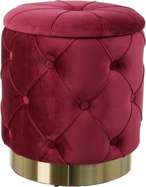 Скриня-пуф Louis бордо 33,5х33,5х38 см 