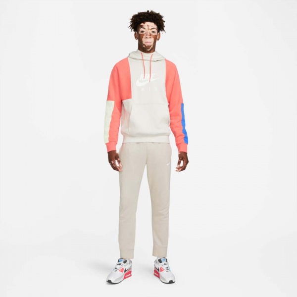 Джемпер Nike M NSW AIR PO BB HOODIE DD6383-072 р. L різнокольоровий