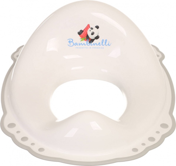 Накладка детская на унитаз Bambinelli с резинкой белый 39x30x13.5 см