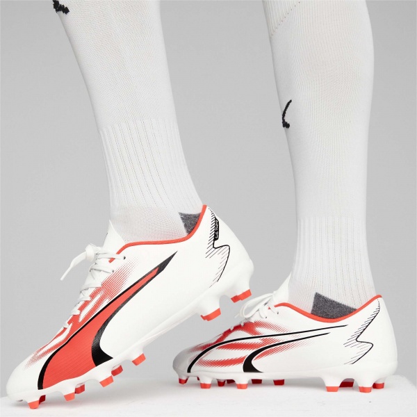 Бутсы Puma ULTRA PLAY FG/AG 10742301 р.46 белый