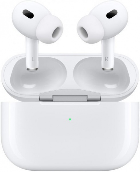 Навушники Apple AirPods Pro (2nd generation) with MagSafe Case (USB-C) white (MTJV3TY/A) 