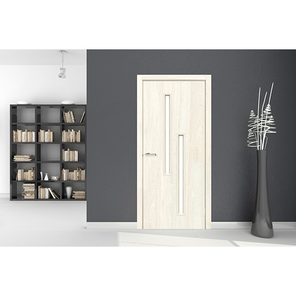 Дверне полотно ОМіС Техно Т02 ПО 600 мм дуб остін