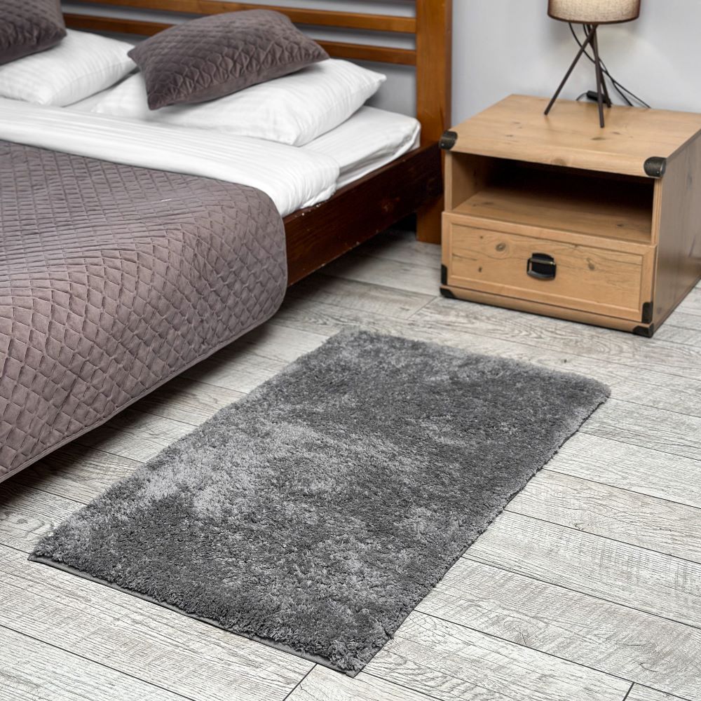 Килимок для ванної Dariana Ambience 60x100 см темно-сірий