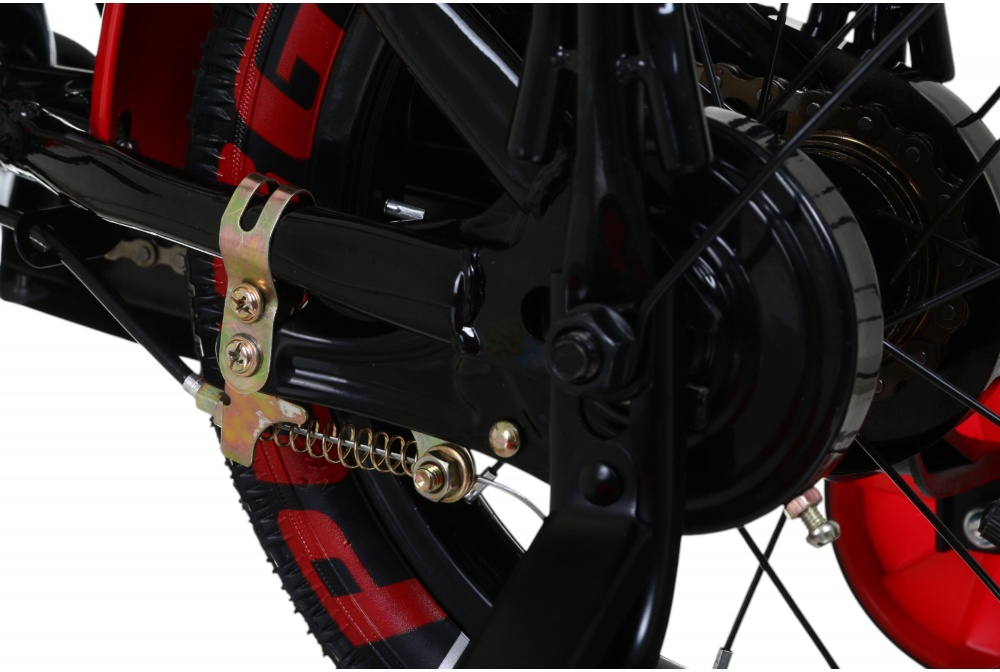 Велосипед детский MaxxPro kids 12' KQ-14 черно-красный