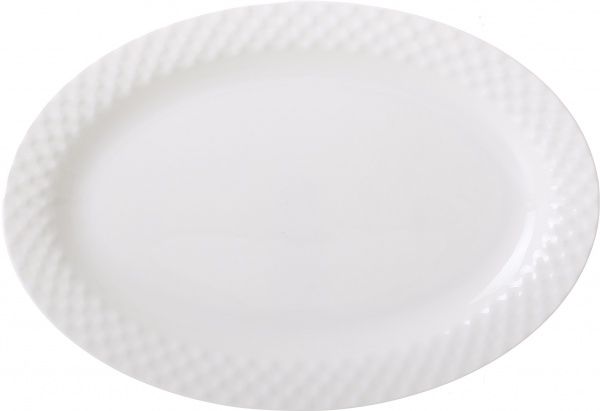 Блюдо овальне Crystal 30,5 см Fiora 